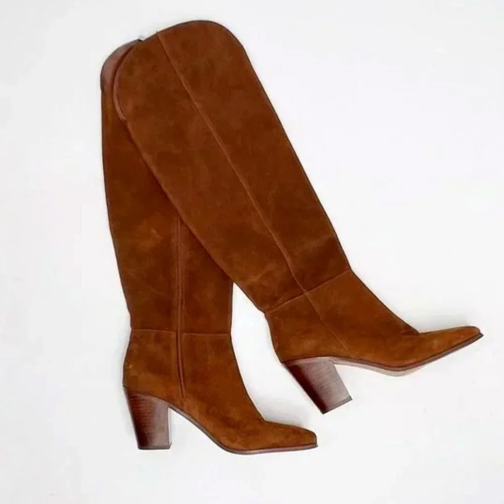 NWT Jessica Simpson Ravyn Suede Over-The-Knee Boots size 8
